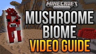 Minecraft Xbox 360  MUSHROOME BIOME amp MOOSHROOMES  101  19 Update Features TU7 [upl. by Noella826]