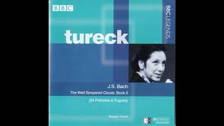 Rosalyn Tureck  JSBach  The WellTempered Clavier Book II [upl. by Amaso]