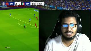 Switzerland vs Italy  UEFA Euro Cup 2024  eFootball Pes 21 Gameplay PLSL 125 [upl. by Stricklan700]