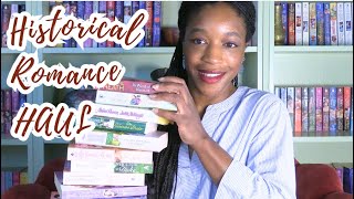 Historical Romance Book Haul [upl. by Rozele]