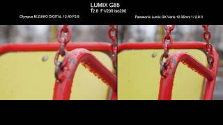 Olympus 1240 vs Panasonic 1235 II 4K [upl. by Chloe459]