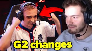 Mikyx reacts to G2 ROSTER changes [upl. by Standish]