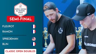 2023 ITSF World Series Bonzini  Classic Open Doubles SemiFinal  FLEUROTRAMON vs SPREDEMANBLIN [upl. by Nnyrat569]