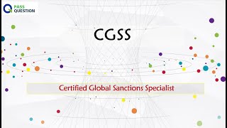 ACAMS Certified Global Sanctions Specialist CGSS Exam Questions [upl. by Onateyac]