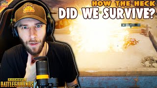 How the Heck Did We Survive This ft HollywoodBob  chocoTaco PUBG Miramar Duos Gameplay [upl. by Llebanna]