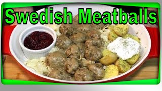 How to Make Delicious Swedish Meatballs with Lingonberry Jam [upl. by Germin]