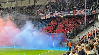 Union Bears Rangers at Eleda Stadion Malmo  Europa League Malmö FF vs Rangers FC 02 quot260924quot [upl. by Montanez]