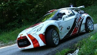 RALLYE DU MONTBLANC 2014 ESSAIS GREIFFENBERG DS3 R5 [upl. by Primavera]