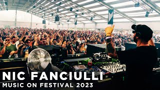 NIC FANCIULLI at MUSIC ON FESTIVAL 2023 • AMSTERDAM [upl. by Irtimed]