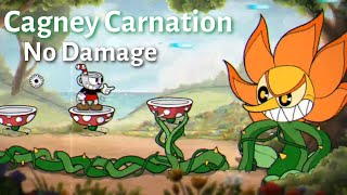 How to beat Cagney Carnation No Damage  Cuphead [upl. by Aizan]