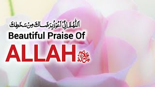 Beautiful Praise Of Allah  Dua For Protection From Allahs Anger اَللّٰهُمَّ انی اعوذبرضــاك [upl. by Eyanaj122]