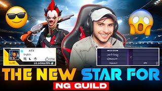 Finally ‎New Star For NG Guild 📈🥵Aimbot Hacker😱🤯On Nonstop Live Stream 🤖👾 Garena Free Fire🔥 [upl. by Ataymik29]