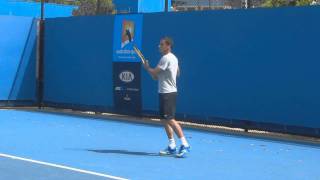 Nicolas Almagro Practice [upl. by Knorring257]