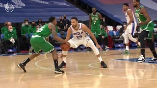 Ben Simmons  Versatile Defender 2021 Defensive Highlights [upl. by Enrobyalc]