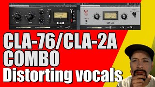 How to stop the CLA76 amp CLA2A from distorting your Vocals [upl. by Airlia]