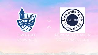 Everton Narwhals vs Newcastle Staffs VC Set 4 of 5  NVL Div 2 [upl. by Cyn]