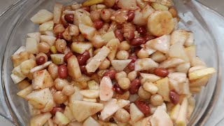 Lal lobia chaat recipe  iftar special  classic food secret [upl. by Wehhtam]