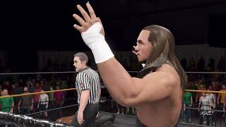 DPW 1st Anniversary  Andrew Everett vs Calvin Tankman DPW National Title Full Match WWE 2K22 [upl. by Humfrey]