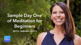 How to Meditate in 7 Days  Meditation for Beginners  Sample Day One  Calm [upl. by Viens]