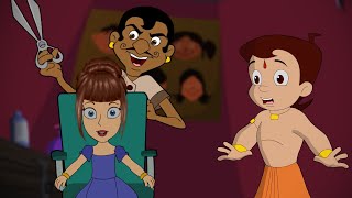 Chhota Bheem  Indumatis New Hair Style  Funny Cartoon for Kids  Fun Videos in YouTube [upl. by Aramoix]