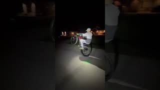 MTB wheelie night [upl. by Attiuqehs]