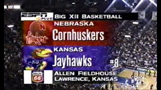 Kansas vs Nebraska  January 15 2000 [upl. by Arriet]