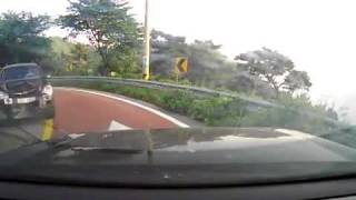 Overshoot a Curve  Car Crash [upl. by Hephzibah]