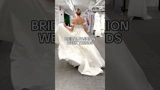 Top Wedding Dress Trends Coming in 2025 shorts weddingdresses bridetobe [upl. by Ahsikat]