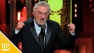 Tony Awards 2018 „F Trump“  Robert De Niro Robert wird zensiert [upl. by Ynot]