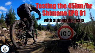 Testing the 45kmhr Shimano EP801 with automatic gears [upl. by Noitsirhc169]