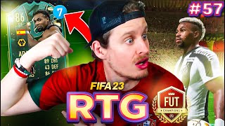 I destroyed FUT Champs with a Loan Wildcard STRIKER Traore FIFA 23 RTG 57 [upl. by Doroteya57]