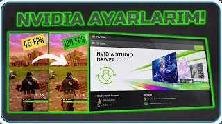 Oyuna Hız Katan Nvidia Ayarlarım APP MS Düşürme ve Reflex Nasıl [upl. by Loma]