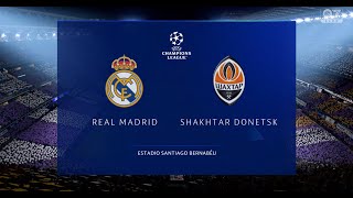 REAL MADRID vs SHAKHTAR DONETSK Day4 UEFA Champions League [upl. by Elaina]