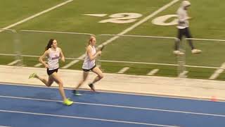 Defenders win the womens 4x800 relay at SDSU D2 [upl. by Zandra]