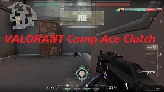 VALORANT Comp Ace Clutch [upl. by Clyte]