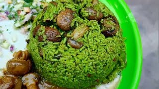 Mushroom Donne Biryani Bangalore special Tamil [upl. by Ivanah278]