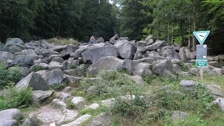 Das Felsenmeer The sea of rocks bei Lautertal im Odenwald [upl. by Gottwald]