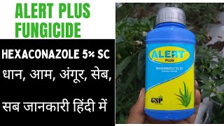 Hexaconazole 5 sc  Alert plus fungicide  gsp crop science  Systemic fungicide [upl. by Matthews105]