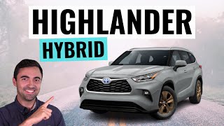 2022 Toyota Highlander Hybrid Review  The Best 3 Row SUV For The Price [upl. by Launce]