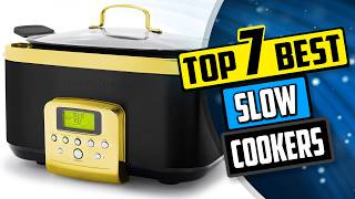 Best Slow Cookers  Top 7 Slow Cooker Reviews Buying Guide 2024 [upl. by Adnawuj]