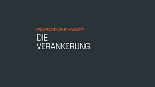 POROTON®WDF® Außendämmung – Die Verankerung [upl. by Kado392]