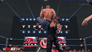 WWE 2K23 John Cena vs Undertaker Vengeance 2003 2K SHOWCASE MODE [upl. by Celestia]