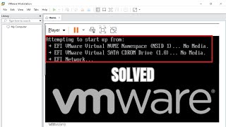 VMware Workstation EFI VMware Virtual NVME Namespace No Media [upl. by Enid669]