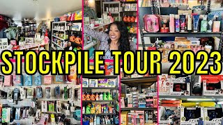 HUGE STOCKPILE TOUR 2023 STOCKPILE ORGANIZATION  HOW I ORGANIZE MY STOCKPILE ROOM [upl. by Torin334]