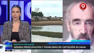 Preocupación por la bajante del Río Paraná qué se proyecta [upl. by Siravaj]