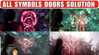 All Symbols Doors Puzzles Solution  Senuas Saga Hellblade II [upl. by Tarrant]