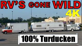 RVs Gone Wild Aug 9 100 TURDUCKEN Compilation Now in 4K StupidCrazy RVs RV Fails amp Crashes [upl. by Sokil]