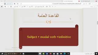 شرح modal verbs للصف العاشر [upl. by Lynnea763]