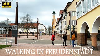 Walking in Freudenstadt Germany  4K UHD  Walking Tour  A Full Walk through Freudenstadt [upl. by Bryanty]