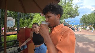 AMARE FROST AND JESSIKA THE PRANKSTER DRINK AROUND THE WORLD AT DISNEY EPCOT [upl. by Steinman]